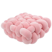 Woven Square Plush Cushion for Creative Home Decor