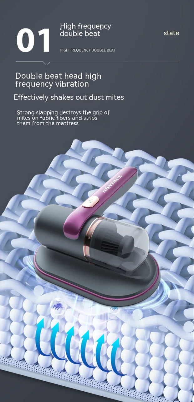 Electric UV Mite Remover & Mini Vacuum Cleaner