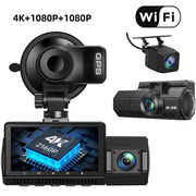 4K WiFi Dashcam with Night Vision
