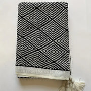 Soft Knitted Jacquard Vintage Throw Blanket (1pc)