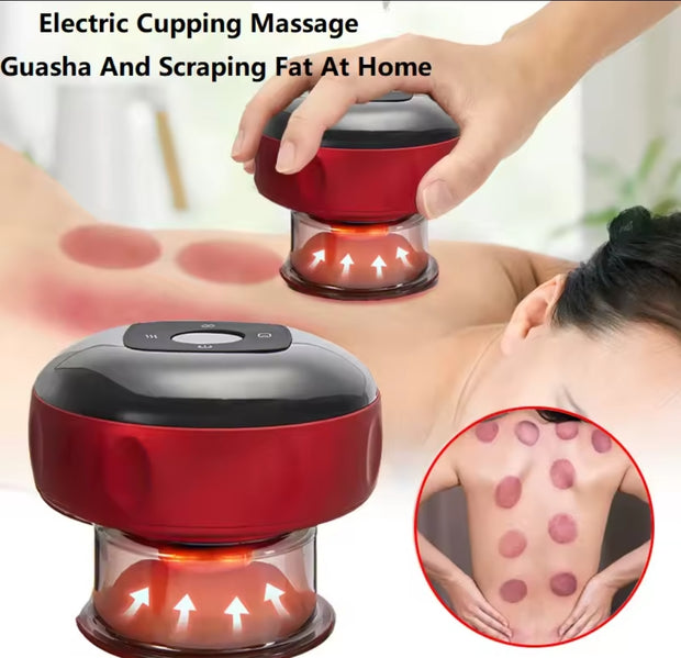 Smart Vacuum Cupping & Scraping Tool