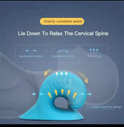 Cervical Spine Pillow for Sleep Traction and Support