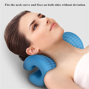 Cervical Spine Pillow for Sleep Traction and Support
