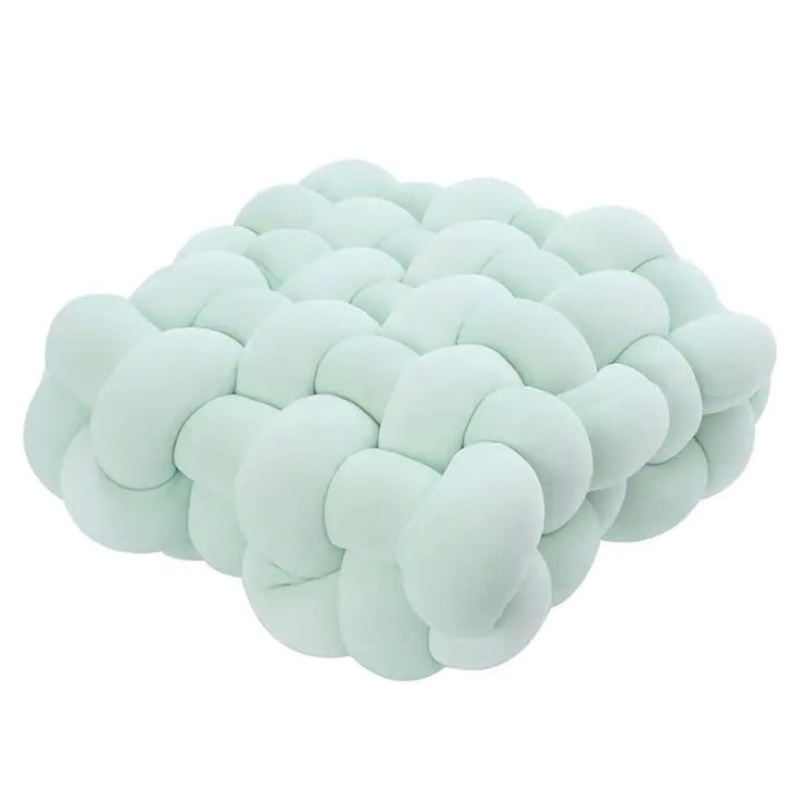 Woven Square Plush Cushion for Creative Home Decor